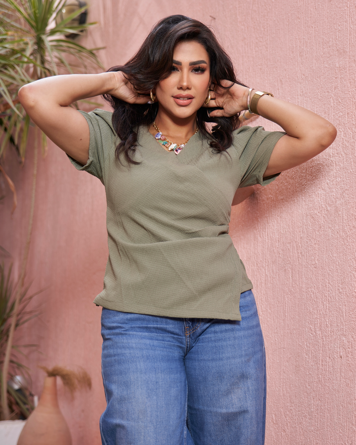 Olive Blouse